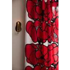 Vallila Makeba sivuverho 140x250 cm red